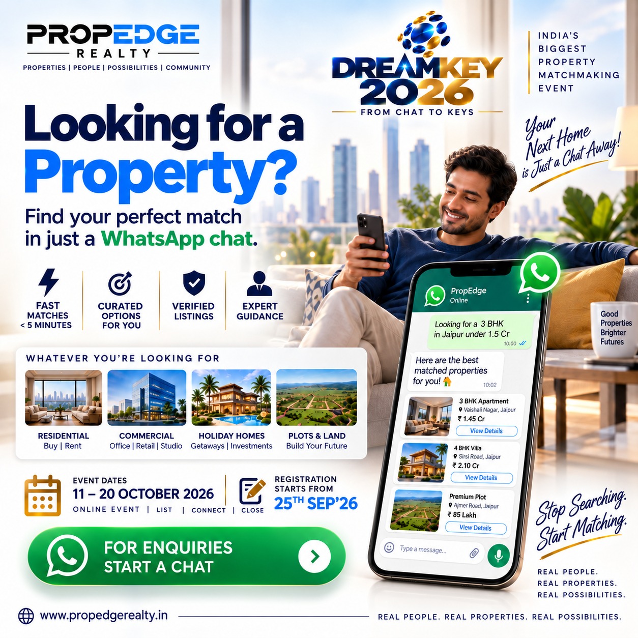 Property seller DreamKey creative