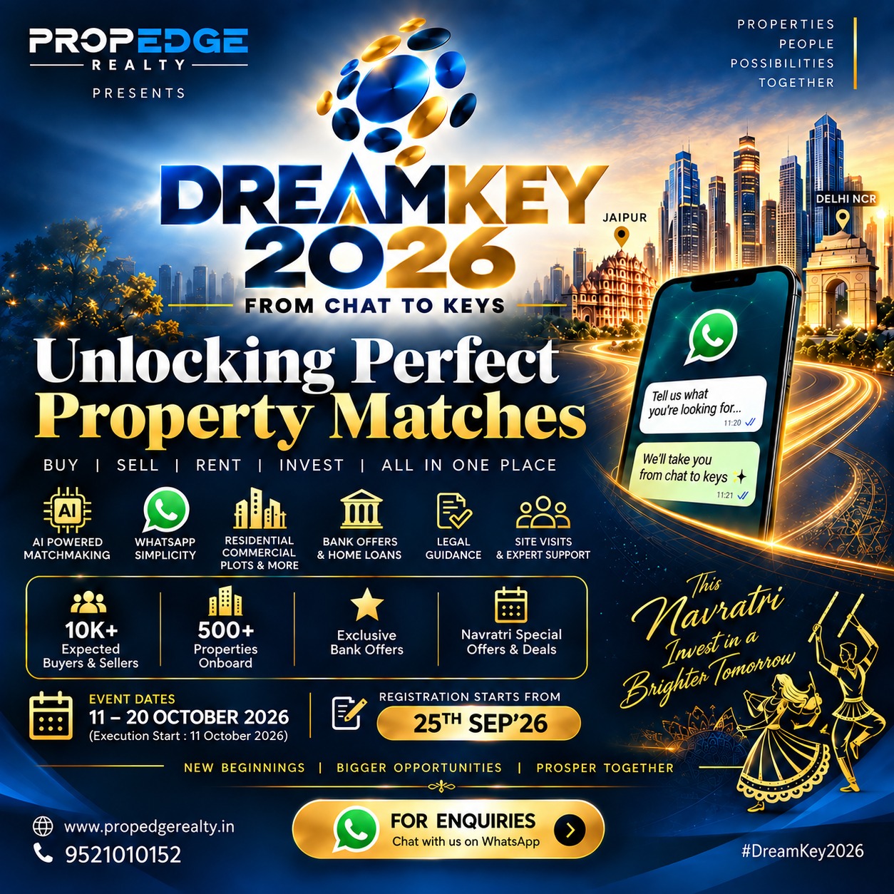 Property buyer DreamKey creative
